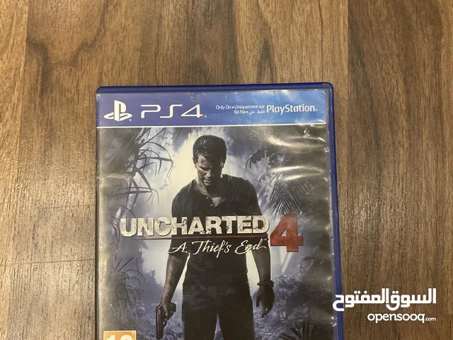 سيدي uncharted 4 مستعمل بحالة الجديد