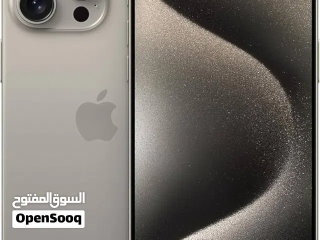 آيفون 15 بروماكس مستعمل نظيف الذاكره 1 تيرا شريحتين