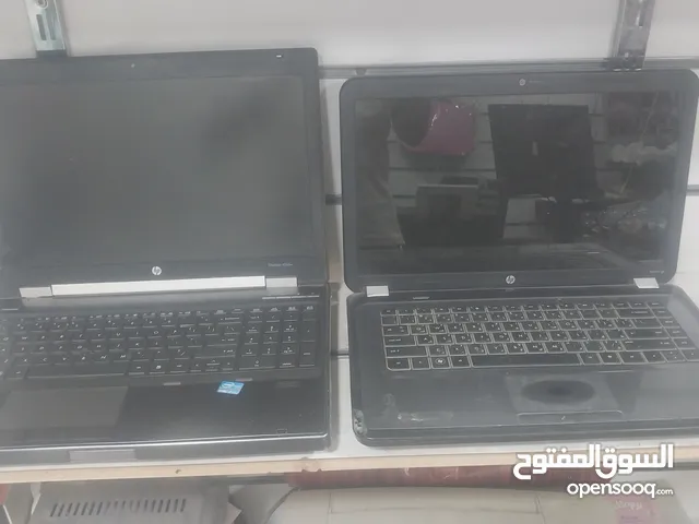 2 لابتوب hp 8560w - hp pavilion G6 اعطال بورده