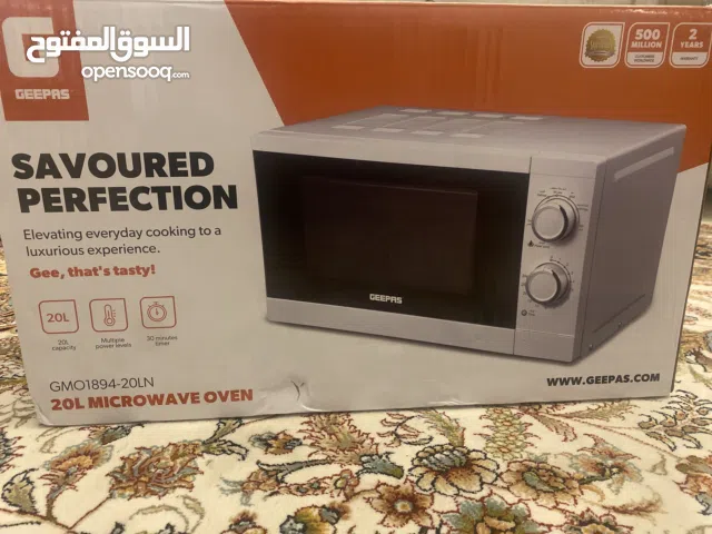 فرن مايكروويف جديد مع ضمان