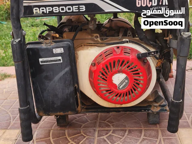 مولد تركي قوته 8000 بحالة جيدة