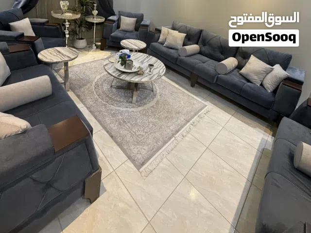كنب شبه جديد تفصيل بخامة تركيه