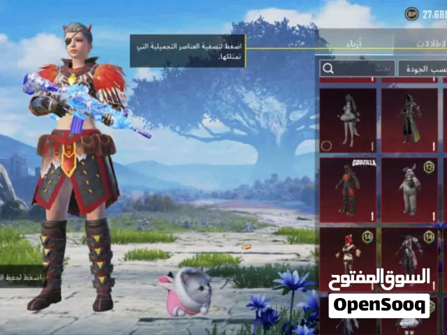 بيع حسابات ببجي بأقل الاسعار والاسعار تبدأ من 50 سعودي الى 5000سعودي