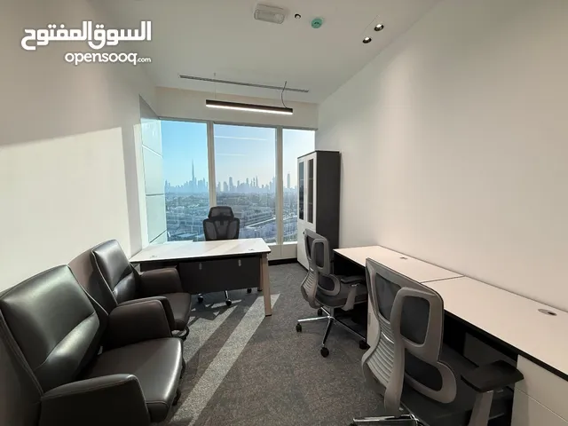 Furnished Office Space for Rent with Ejari (Yearly Basis) professional and fully furnished office