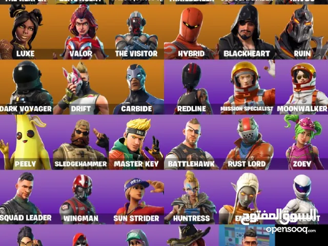 حساب فورت نايت سيزون 3 وحزمة توتش برايم