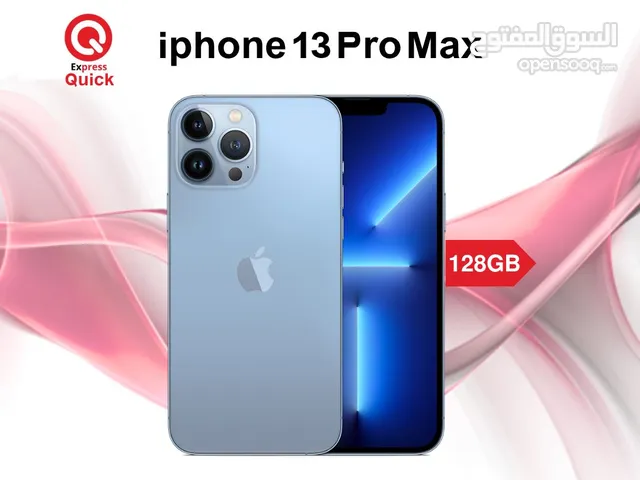 IPHONE 13 PRO MAX ( 128GB ) USED /// ايفون 13 برو ماكس ذاكره 128 جيجا مستعمل بحاله الجديد
