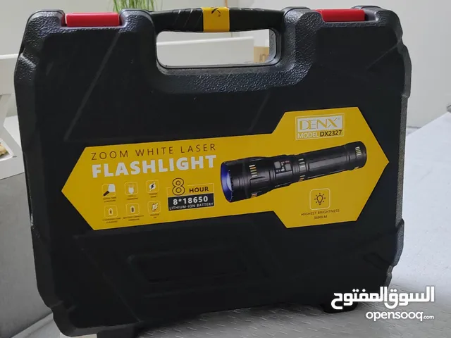 اقوى كشاف يدوي يوصل 3600 لومين وبطارية 24 الف امبير و إضاءة قوية جدا جدا