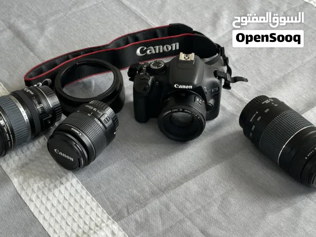 مجموعة متكاملة كاميرا كانون مع العدسات  Integrated set of Canon Camera and lens