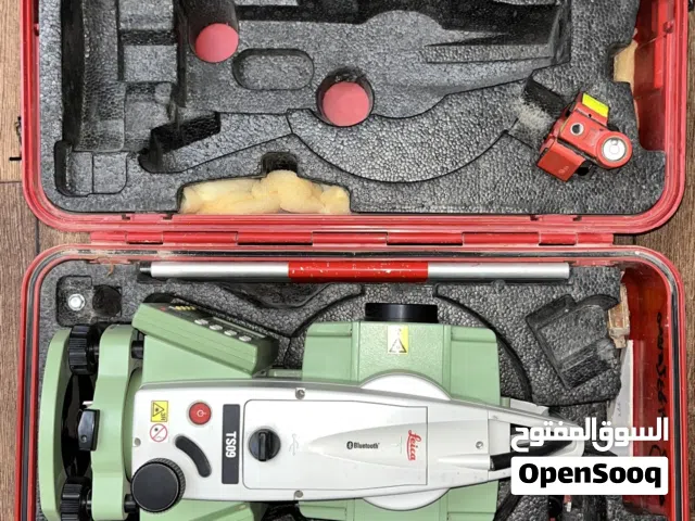 جهاز مساحه لايكا leica TS09 ليزر 30 متر