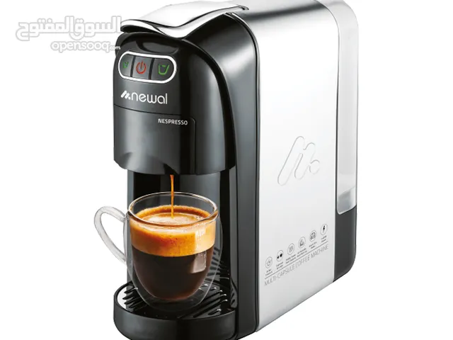 Newal 2-in-1 coffee maker capsules and ماكينة قهوة تقبل جميع الكبسولاتground coffee