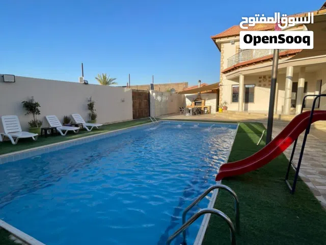 شاليه القمر البحر الميت منطقة الرامه للإيجار