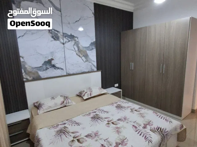 Bousher Al Maha 1bhk fully furnished for rent بوشر شارع المها شقه غرفه وصاله مفروشه فرش جديد للإيجار