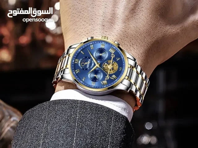 ساعة أنيقة وبتصميم جميل من براند Nibosi