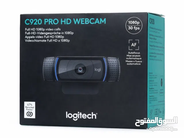 كاميرا Logitech C920 Pro  – جديدة ومختومة