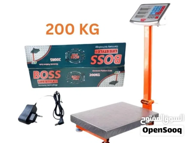 ميزان 200 كجم جديد ممتاز