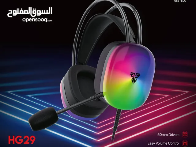 FANTECH AURORA HG29 7.1 SURROUND SOUND GAMING HEADSET فانتيك ار جي بي رائعة بتقنية صوتية ممتازة