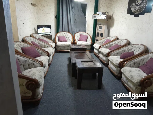 طقم كنب تفصيل 12 مقعد خشب زان