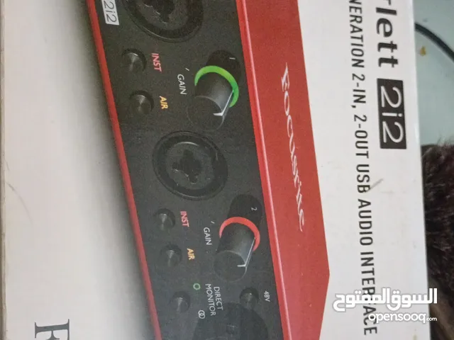 كرت صوت Focusrite Scarlett 2i2 3rd Gen. 2-Channel USB Audio Interface