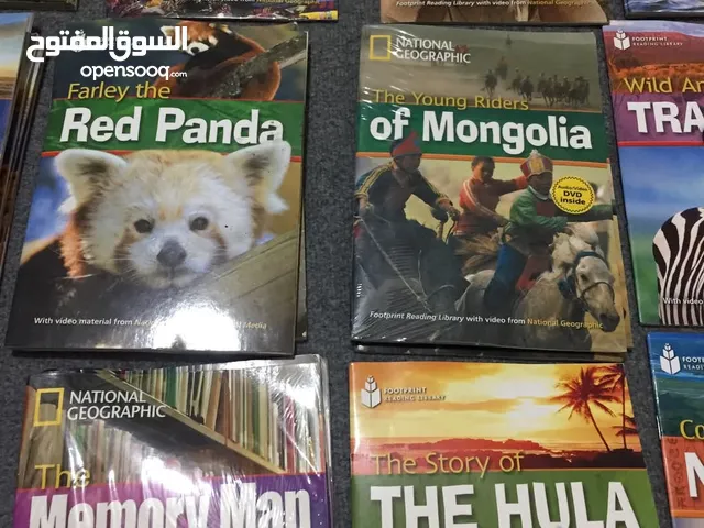 يتوفر مجموعه من مجلات NATIONAL GEOGRAPHIC لغة انجليزية قطع صغير 15*20سم كل 3 ب دينار