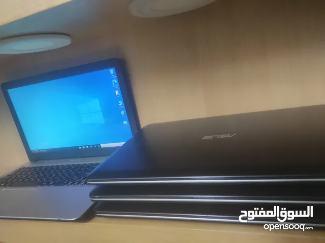 اي لابتوب اسوس i5 الجيل السابع شغال مية المية فقط 550 شيكل