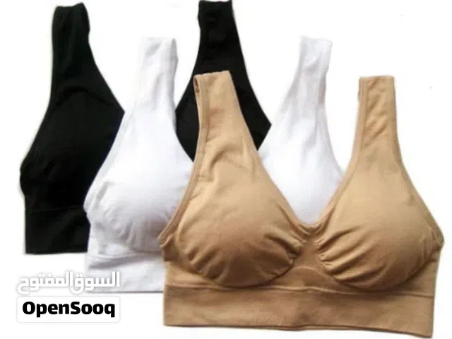 طقم 3 حمالات الصدر طبيه رياضيه مريحه بدون مشابك يوجد كل المقاسات الاحجام متوفره مشدات مشد نسائي