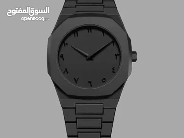 Black Arabic watch