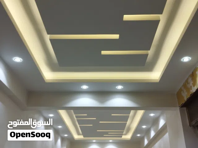 تنفيذ كافة أعمال الدهان والبخ والديكور