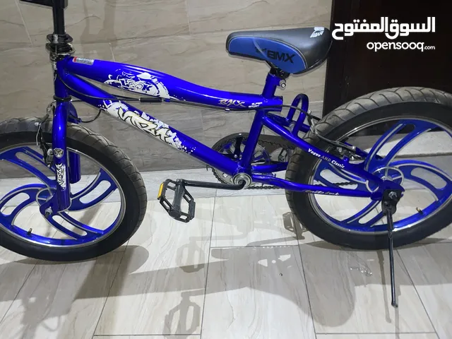 Stunning blue BMX bike