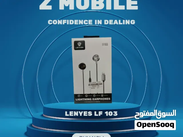 سماعة ايفون Lenyes / مكفول سنة ونصف / اصلي