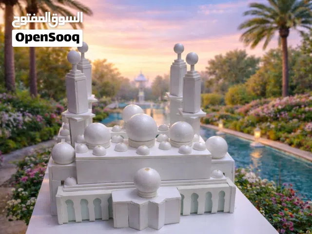 مجسم مسجد الشيخ ذايد شغل يدوي handmade
