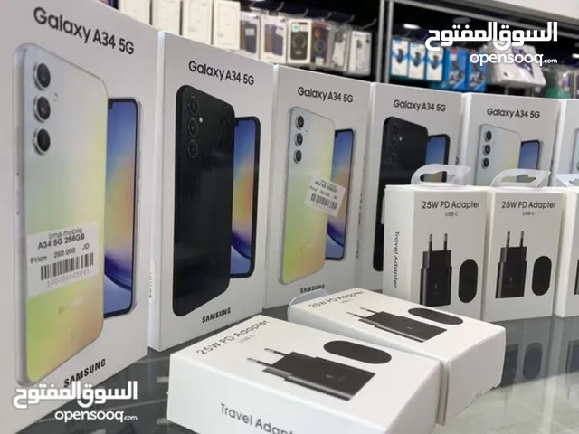 Samsung Galaxy A34 128 GB in Zarqa