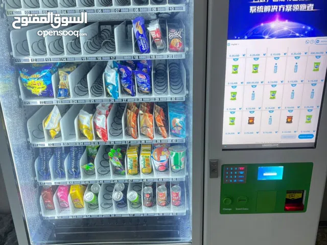 ماكينة بيع ذاتي ذكية / Vending Machine بشاشة لمس 32 بوصة – جديدة