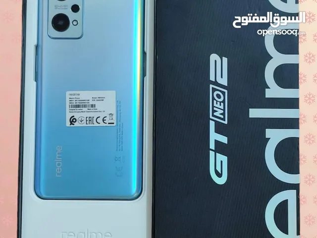 مستعمل مغير شاشه اصلي Relmi GT Neo 2 5G  رام 24 جيجا 256 أغراضة والكرتونه الأصلية متوفر توصيل