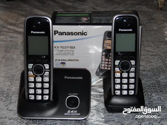 تلفون لاسلكي PANASONIC أرضي وحدتين ( انتركم )