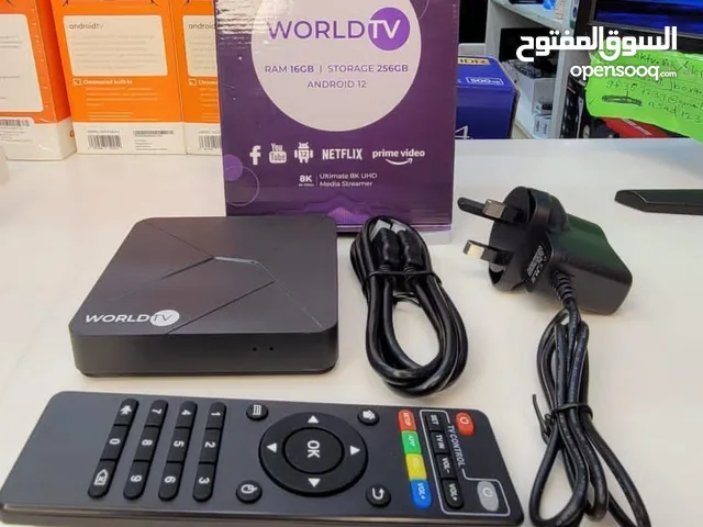 رسيفر  WORLD TV عرض ولاول مرة لمدةيومين يحتوي ع 12000 محطه يحتوي على كافة الاقمار الاجنبيه والعربية