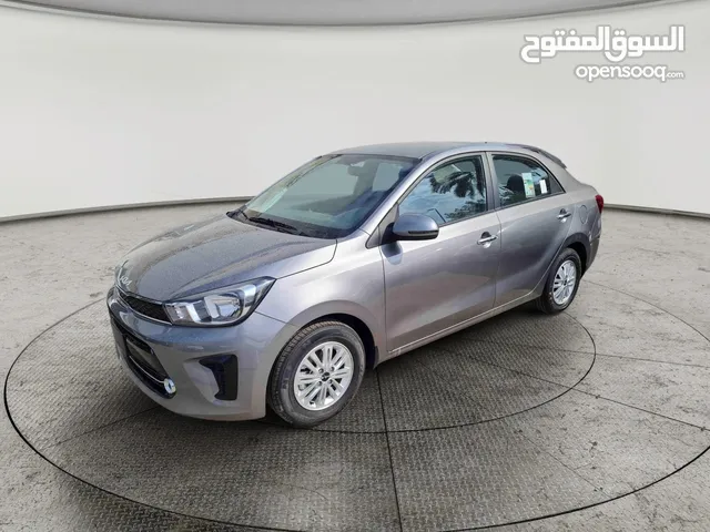 كيا بيجاس 2022 نص فل للبيع في الرياض اللون فضي لوحة رقم ر ب د 7427