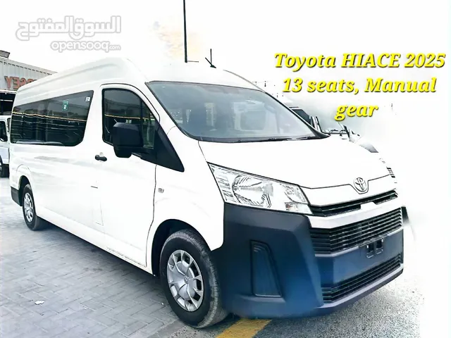 Toyota HIACE 3.5L PETROL 2025 manual gear, GCC SPEC, Brand New