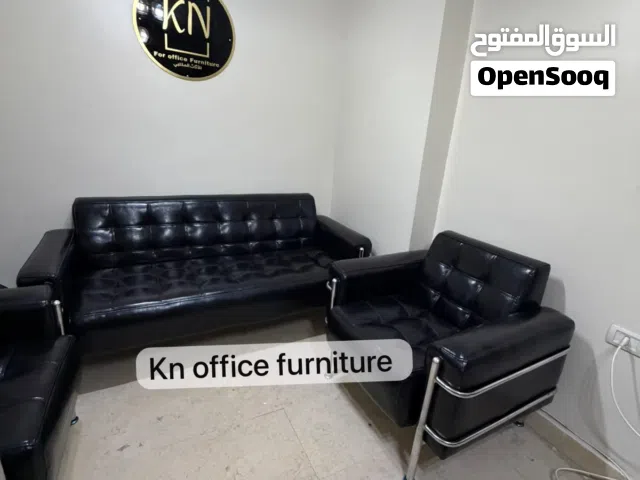 طقم انتريه مودرن،/طقم جلوس مودىن /طقم أستقبال مودرن  جلد مستورد  متاح تسليمفوري/أثاث مكتبي