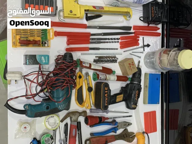 Electric drill + battery + thermal silicone sealant + welding machine