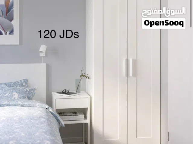 White ikea closet