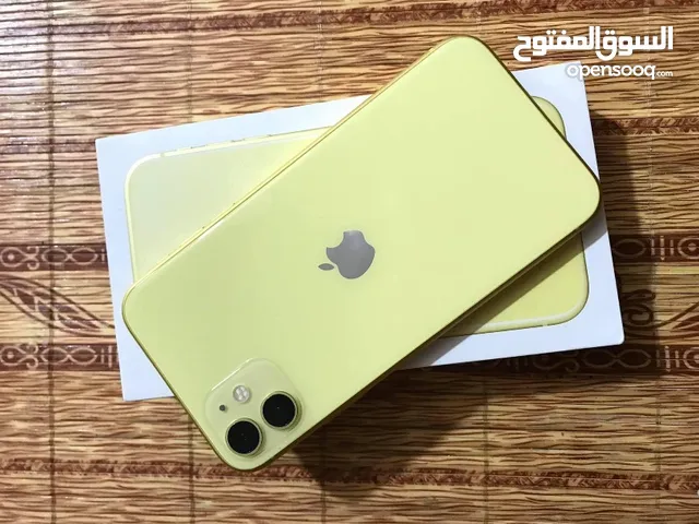 ايفون 11 ؏ـادي لون اصفر