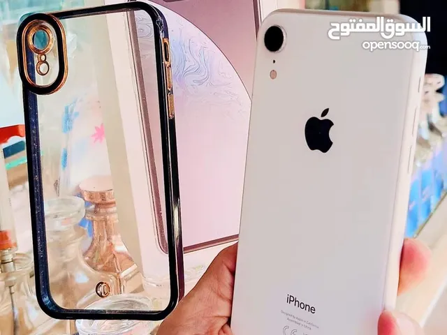 ايفون XR جيجا 64 بطارية 85 نموذج M مش مصلح  شاحن اصلي وكفر ولزقة