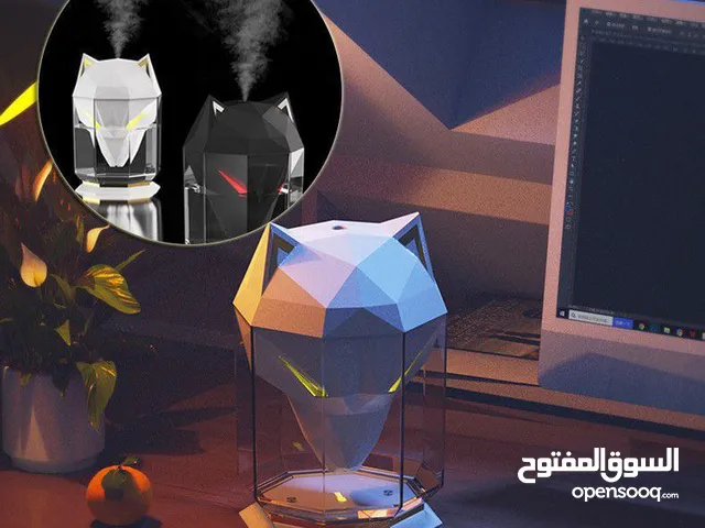 جهاز ترطيب الهواء بتصميم رأس ذئب عصري