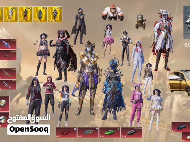 Pubg Accounts and Characters for Sale in Ras Al Khaimah