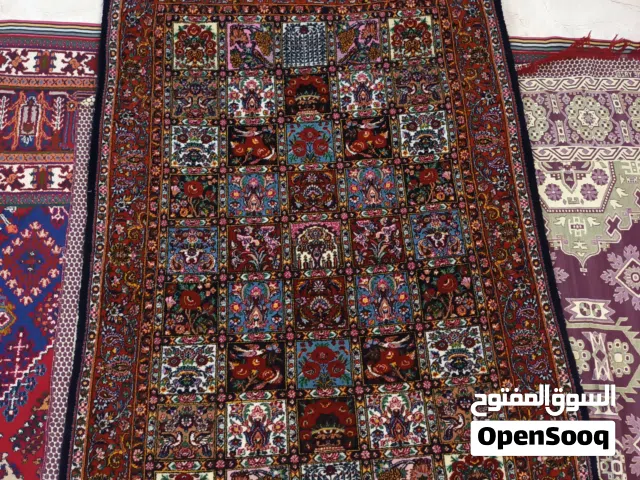 Handmade Bakhtiari brick pattern rug