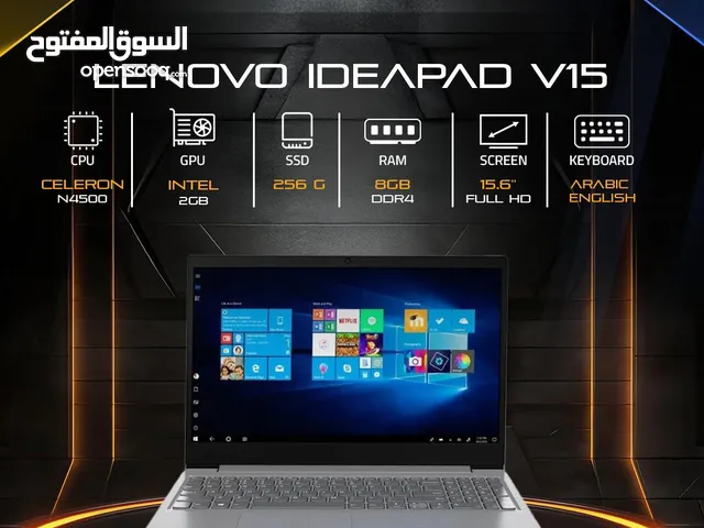 لاب توب لينوفو سيلرون بالكرتونة جديد 8 رام  256SSD  Laptop Lenovo IdeaPad 1 15IGL7- Dual Core N4020