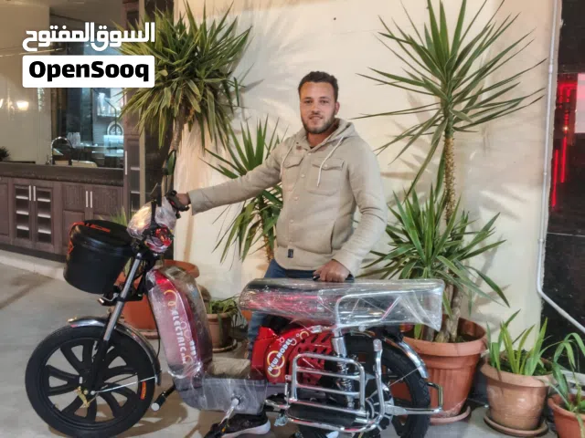 دراجة كهربائية جديده وكالة عداد زيرو