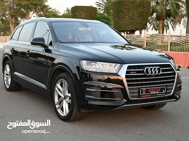 0% DP - UNDER WARRANTY - FSH - ACCIDENT FREE - AUDI Q7 3.0TC 2016 - ORIGINAL PAINT - GCC
