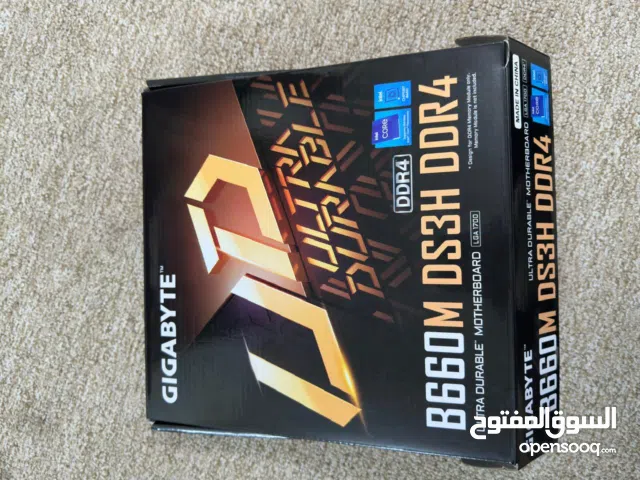 بورد تدعم جيل 12 13 14 B660 M DS3H بحالة الوكالة