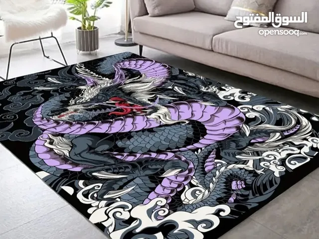 Mysterious dragon zone pattern mat